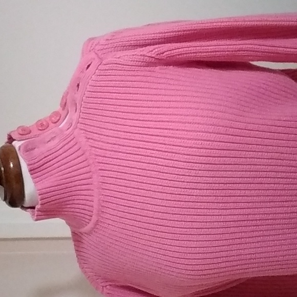 SALE $J.Jill Ribbed Mock Sweater M - Picture 4 of 8